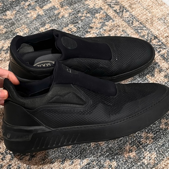 Tod’s No code Crafted in mesh and scuba-effect shoes - Picture 1 of 7